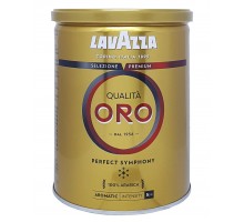 Кава мелена Lavazza Qualita Oro мел банка 250 г