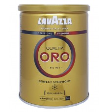 Кава мелена Lavazza Qualita Oro мел банка 250 г