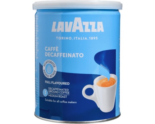 Кава мелена Lavazza Dek ЖБ мелен. 250г