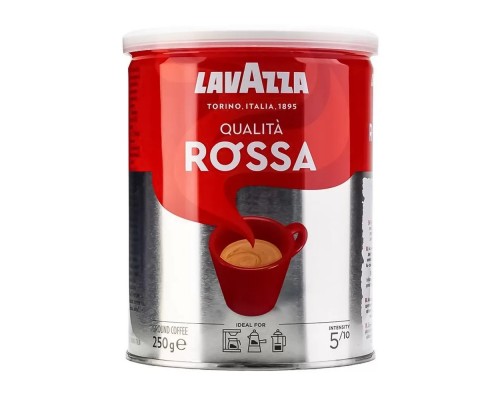 Кава мелена Lavazza Rossa ЖБ 250г