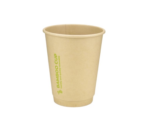 EC Стакан двошаровий Bamboo CUP 400мл 90ст 25шт/уп  20уп/ящ