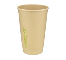 EC Стакан двошаровий Bamboo CUP 500мл 90ст 25шт/уп  20уп/ящ
