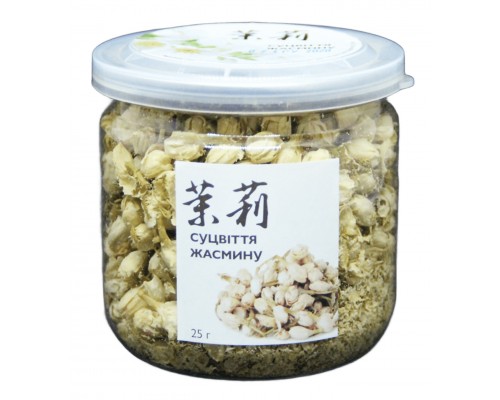 Чай в банці Жасмін квіти 25г