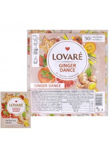 Чай Lovare Ginger dance 50шт /уп   9/ящ