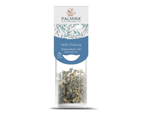 Чай Palmira Молочний Улун бірюзовий з ароматом молока 10пак