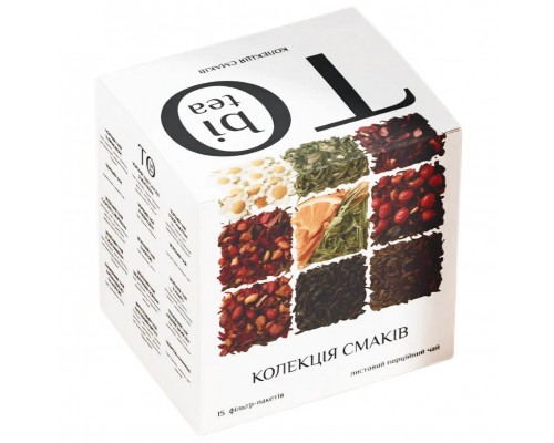 Чай ToBi Асс 50г  15ф/пак 20шт/ящ