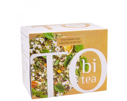 Чай ToBi Tee Альпійський луг 50г  20ф/пак 20шт/ящ