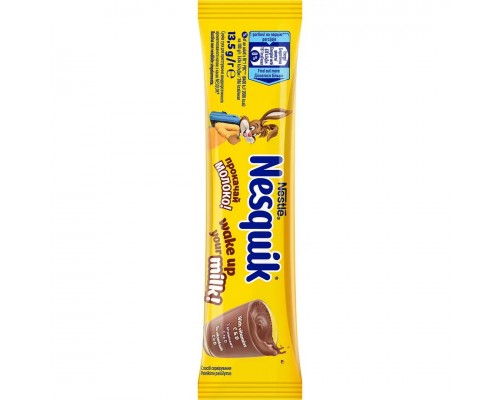 Какао  Nesquik СТІК    13.5г   28шт/уп