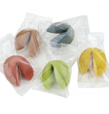 Печенькі з пророцтвами КОЛЬОРОВЕ 1шт  500шт/ящ