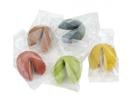 Печенькі з пророцтвами КОЛЬОРОВЕ 1шт  500шт/ящ