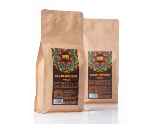 С&C  Какао-порошок 100% (22%) Katiola   1кг
