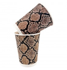 F Стакан  Ripple Змія 400мл 90мм 25шт/уп 500шт/ящ