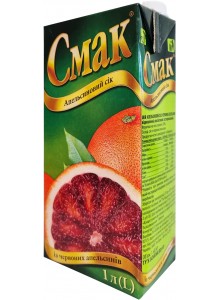 Сік 1.0 смак Червоний апельсин