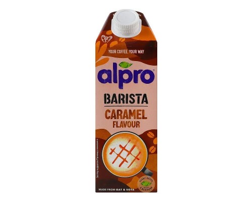 Рослинне молоко ALPRO  Barista карамель 0.75л 8шт/уп