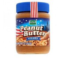 Арахісова паста Gina Peanut 350г  12шт/ящ