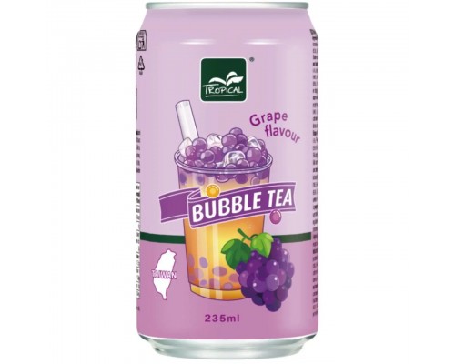 Напій  Bubble Tea Віноград  235мл 1шт  24шт/ящ