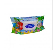 Волога серветка 132шт. 10уп/ящ 1 уп Sumer