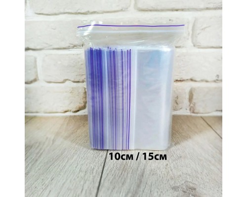 Пакет zip lock 10*15 100шт/уп