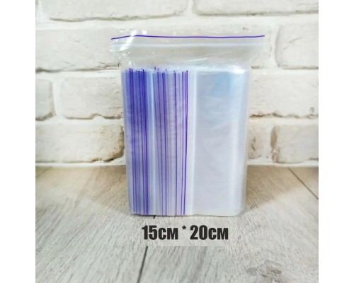 Пакет zip lock 15*20 100шт/уп