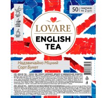 Чай Lovare  English TEA 50шт /уп   10/ящ