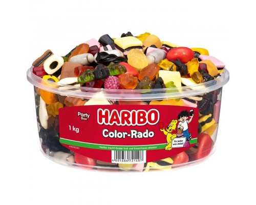 Haribo Цукерки желейні color rado 1кг 6шт/ящ