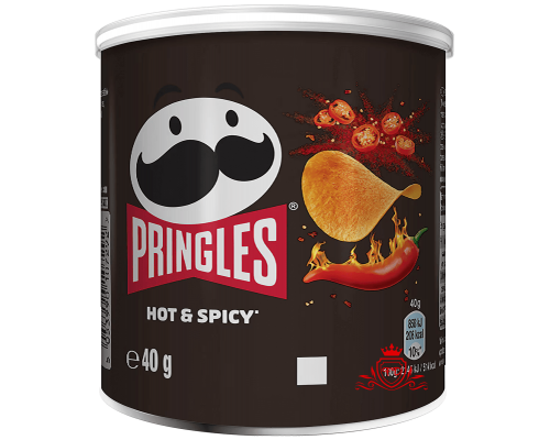 Чіпси Pringles Hot&Spicy мал 40г 1/12