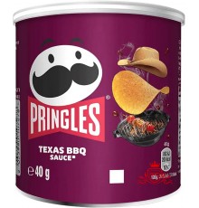 Чіпси Pringles Texas BBQ мал 40г  1/12