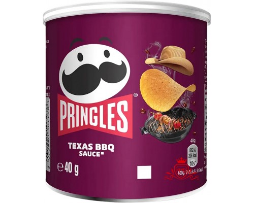 Чіпси Pringles Texas BBQ мал 40г  1/12