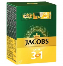 Якобз 3 в1  Латте 24шт 10шт/ящ