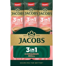 Якобз 3 в 1 Кориця 24шт  10шт/ящ