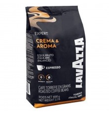 Кава в зернах Lavazza  Crema e Aroma Vending ЧОРНА  1 кг.