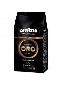 Кава в зернах lavazza Oro Mountain Grown  ЧОРНА 1кг.