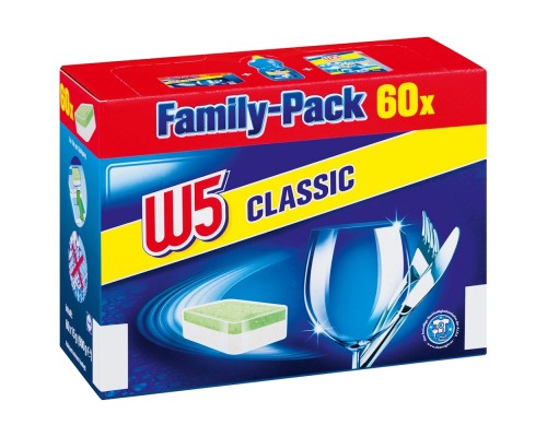 Таблетки для посуд машини classik Clean 60таб 900г 5шт/ящ