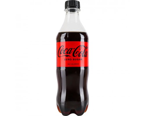 Напій Кока-кола 0.5л ЗЕРО ПЭТ 12шт/уп