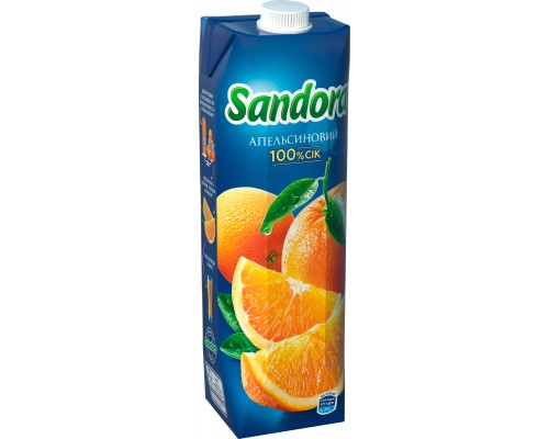 Сік 1.0 Sandora Апельсин 10шт/уп Сік 1.0 Sandora Апельсин 10шт/уп