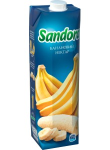 Сік 0.95 Sandora  Банановий нектар 10шт/уп