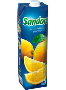 Сік 0.95 Sandora  Лімонний нектар 10шт/уп