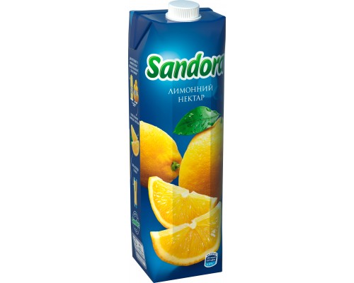 Сік 1.0 Sandora  Лімонний нектар 10шт/уп