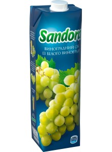 Сік 0.95 Sandora  Віноград 10шт/уп