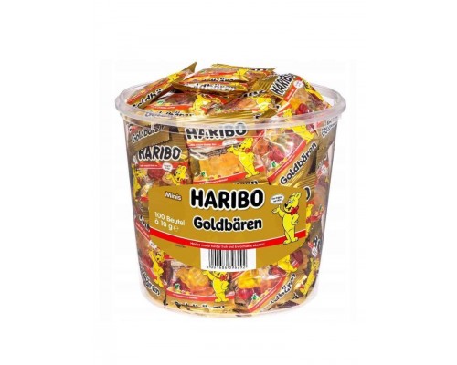 Haribo Цукурки желейні ВІДРО    100шт/ящ