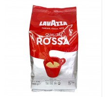 Кава в зернах lavazza Rossa 1кг.