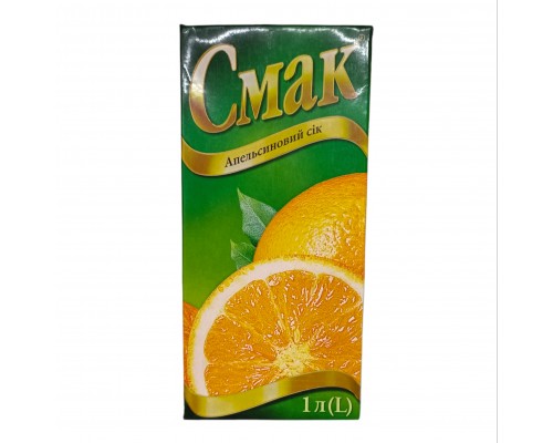 Сік 1.0 смак  Апельсини 12шт/ящ