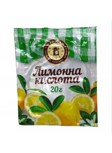 Лимонна кислота 20г 200шт/ящ
