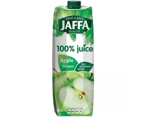 Сік 1.0 JAFFA  яблуко 12шт/уп