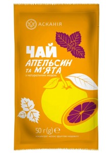 Чай Апельсин-м`ята 50г 12шт/уп