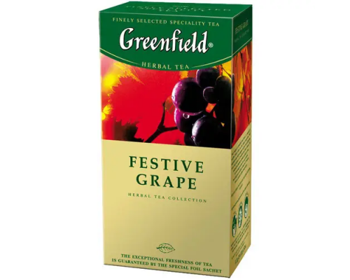 Чай Greenfield  Festive Grape 25пак   10шт/ящ