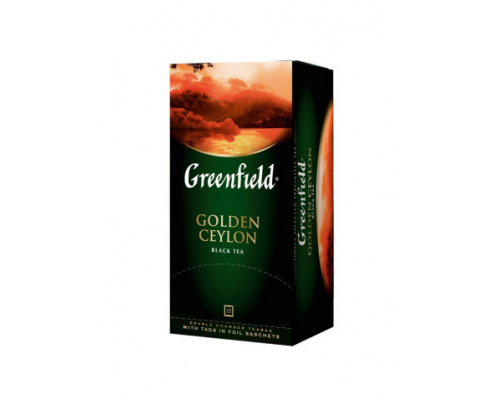 Чай Greenfield Golden Ceylon 25пак   10шт/ящ