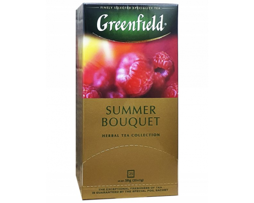 Чай Greenfield Summer Bouquet 25пак   10шт/ящ