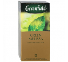 Чай Greenfield Green Melissa 25пак   10шт/ящ