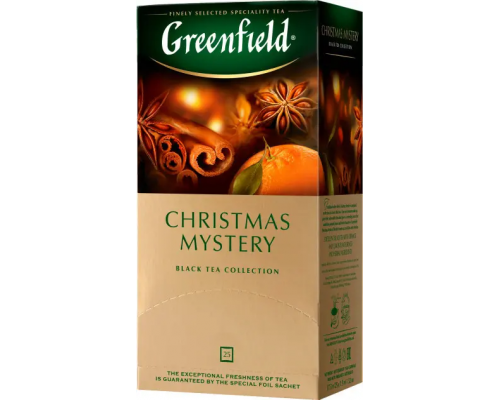 Чай Greenfield Cristmas Mystery 25пак   10шт/ящ